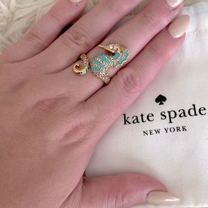 Kate Spade Seahorse ring